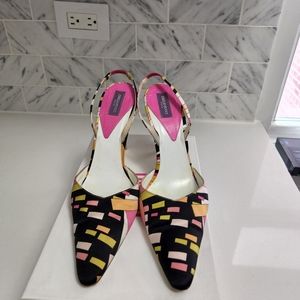 Pucci sling back shoes